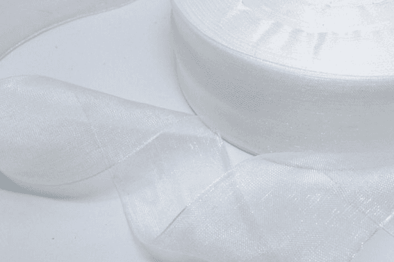 Fita organza fio de nylon - metro