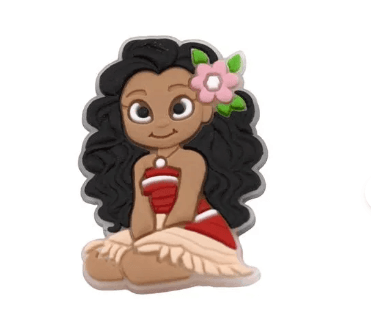 Aplique emborrachado Moana - unidade